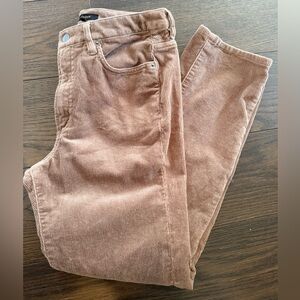 Quince Tan Corduroy Straight Cut Pants